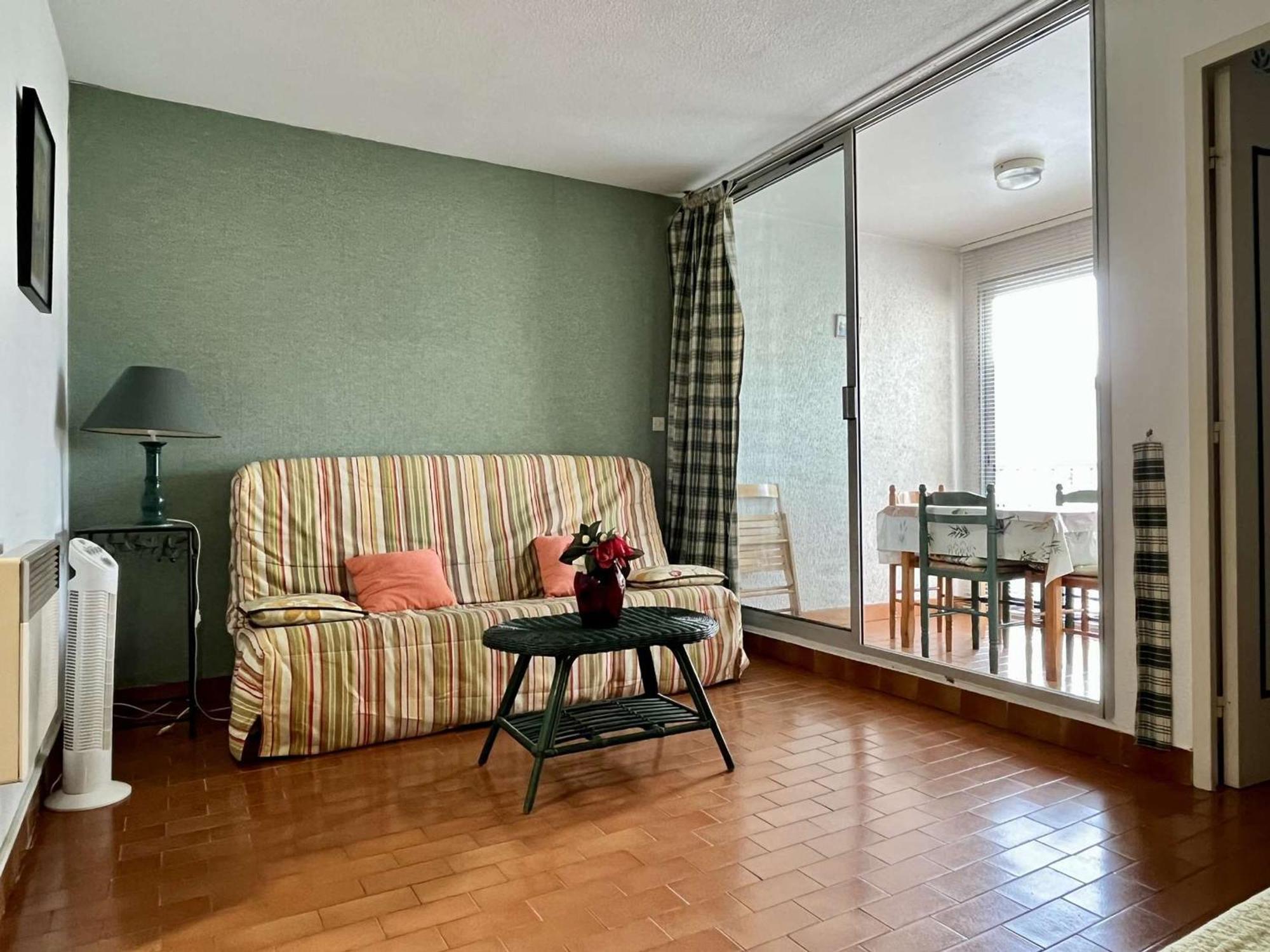 Studio A Argeles-Sur-Mer, 400M De La Plage Et Proche Commerces, Loggia, Animaux Bienvenus, Menage Inclus - Fr-1-225-548 Экстерьер фото