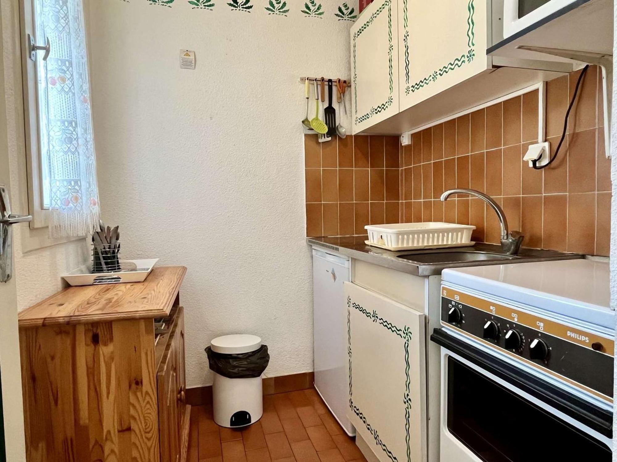 Studio A Argeles-Sur-Mer, 400M De La Plage Et Proche Commerces, Loggia, Animaux Bienvenus, Menage Inclus - Fr-1-225-548 Экстерьер фото